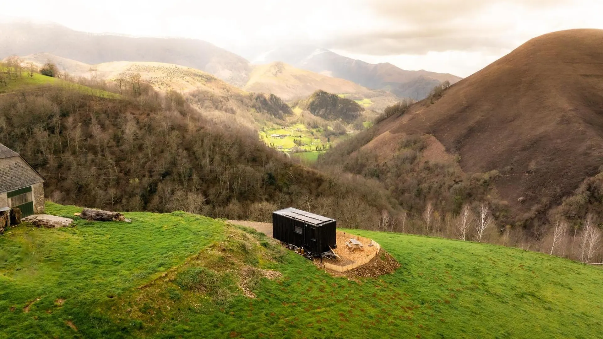 Villa Parcel Tiny House Bele Ame Au Coeur Des Pyrenees Germ Chalet